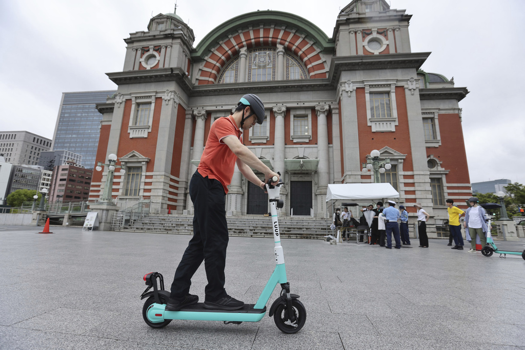 旅遊出行好方便！　埼玉縣秩父市試設共享電動滑板車
