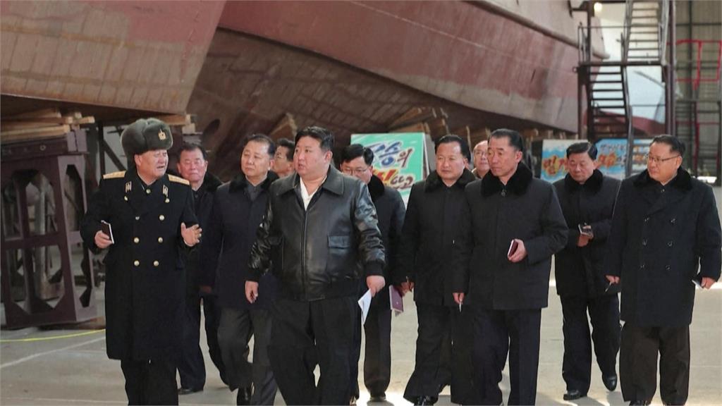 北朝鮮又射多枚巡弋飛彈　<em>金正恩</em>赴造船廠視察軍艦強調加強備戰