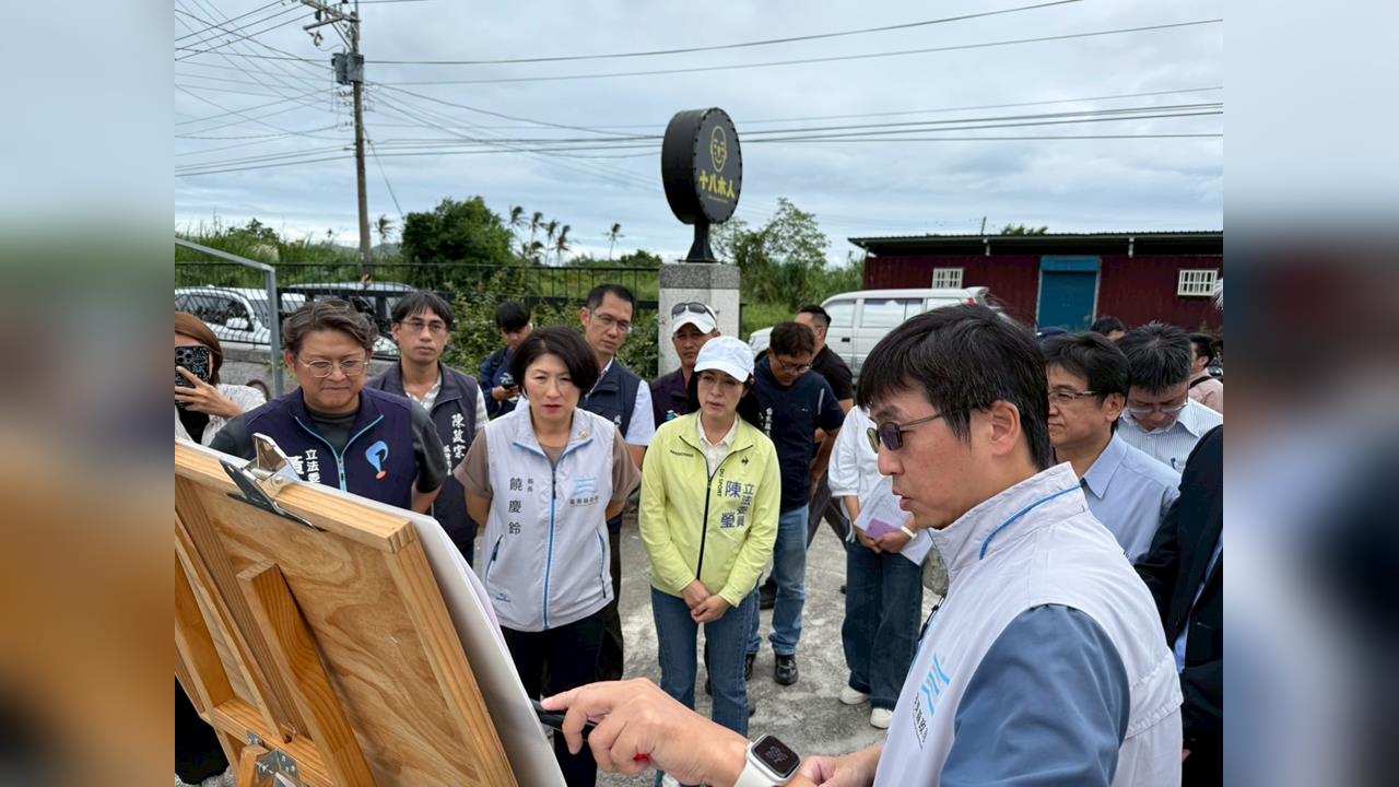 台東市區8億治水預算 陳瑩極力爭取籲在野勿亂刪