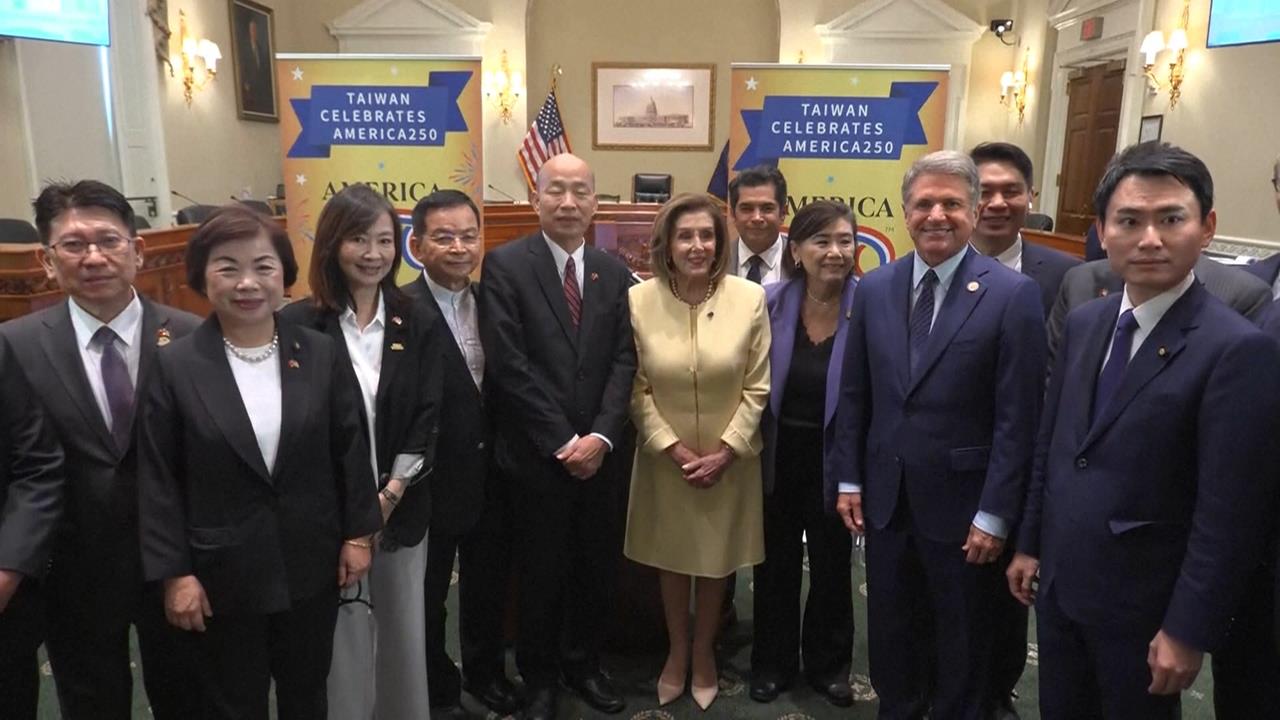 韓國瑜訪團會40多名美議員　綠酸：鄭麗文抬高韓的規格