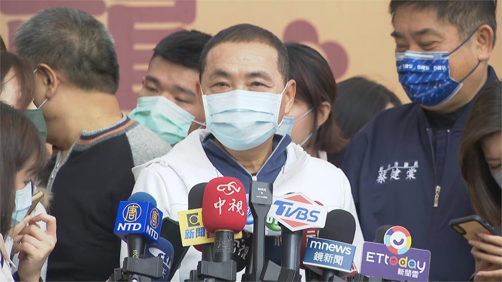 快新聞／傳接棒新北市江啟臣否認　侯友宜：努力做好新北每項工作
