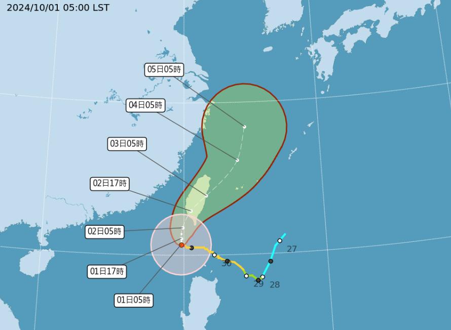 快新聞／山陀兒逼近台灣！今升格強颱　網歪樓「颱風命名」：叫颱獨