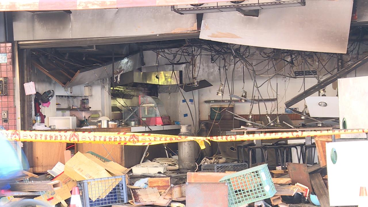 蘆洲便當店氣爆員工遭炸飛 黑煙狂竄傷者滿臉鮮血