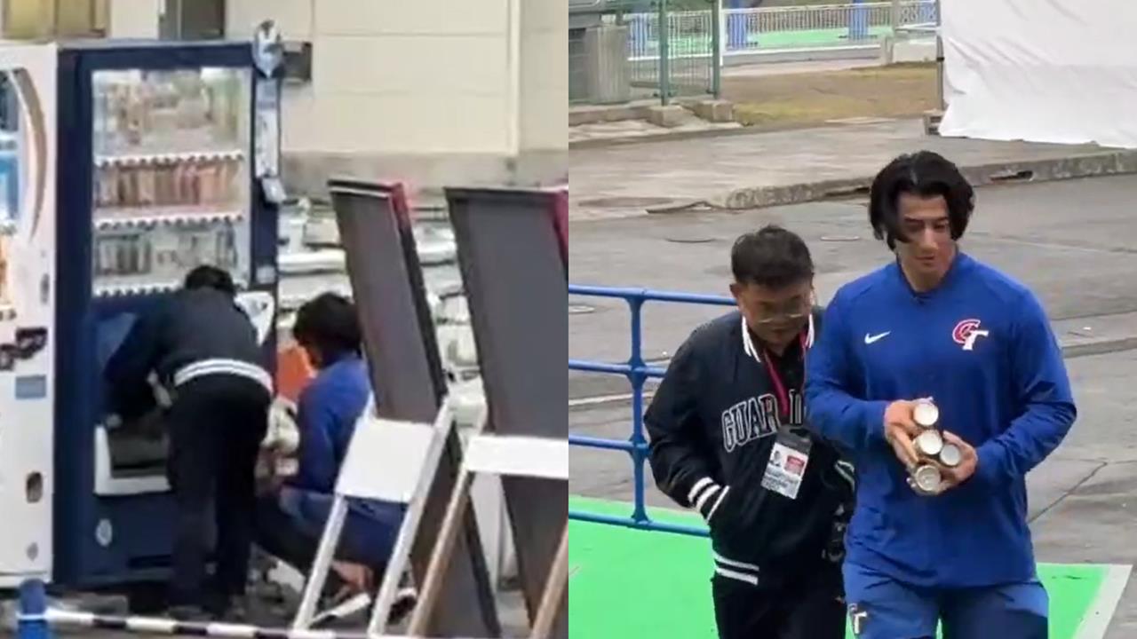 經典賽(影)／陳傑憲變身採購組長冒雨買飲料　陷選擇障礙過程全都錄