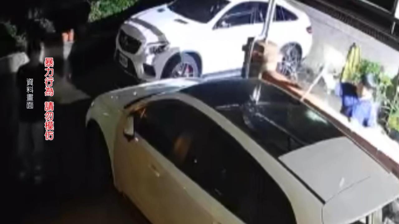 又!苗栗蒙面雙煞暗夜砸車 車主氣炸又無奈:不是第一次
