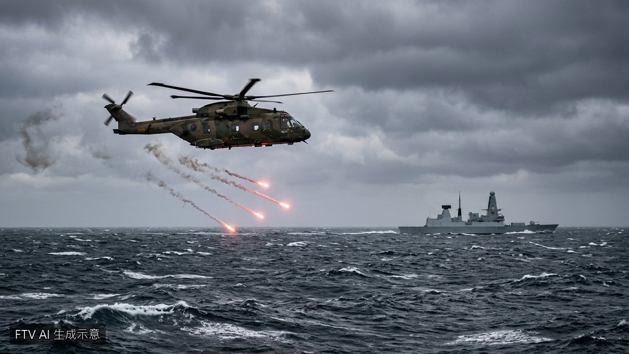 丹麥軍方指控　俄羅斯巡防艦在波羅的海朝直升機射信號彈