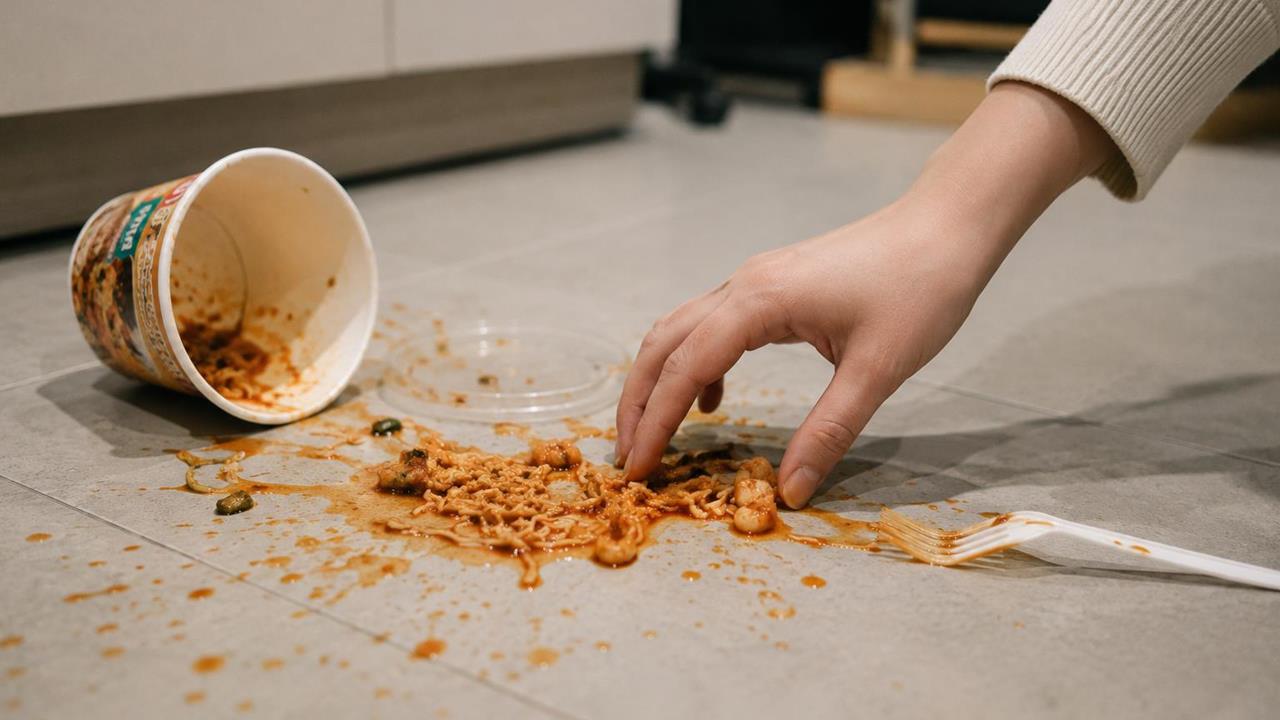 食物掉地上還能吃？專家「2關鍵」破解3秒定律：時間不是重點！