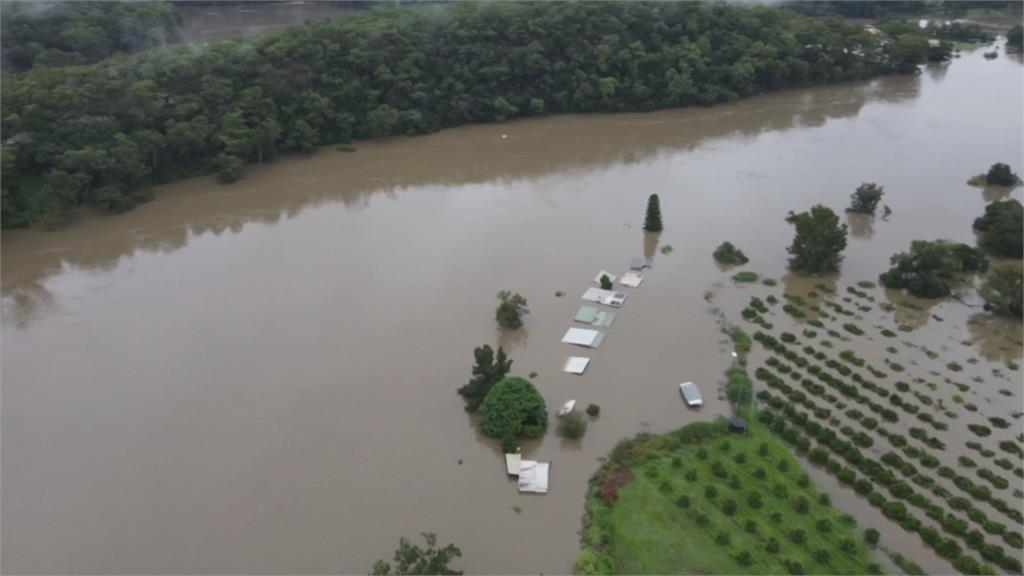 澳洲50年大洪水 新南威爾斯省將撤3萬多人