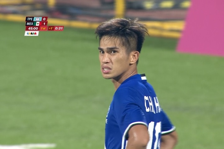世大運台灣男足 0:3輸墨西哥吞首敗