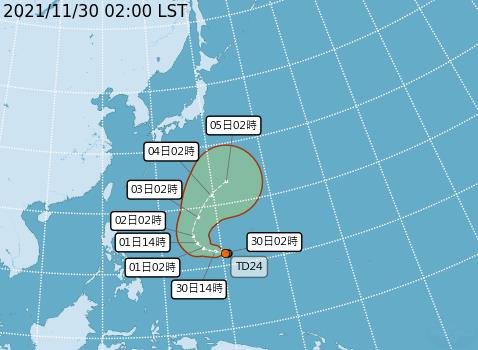 快新聞／「妮亞圖」颱風最快今生成！　冷氣團緊跟鋒面來襲越晚越冷連凍3天