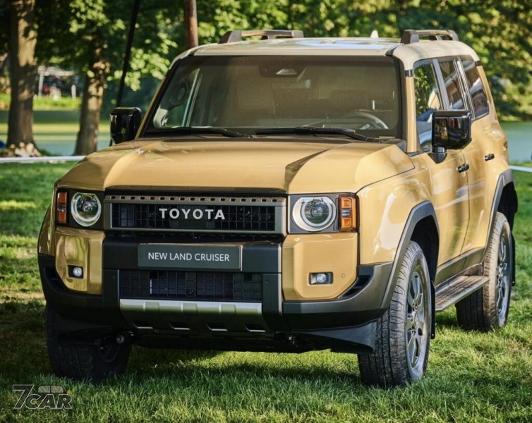 首波限量 3,000 台  歐規 Toyota Land Cruiser 250 搶先亮相
