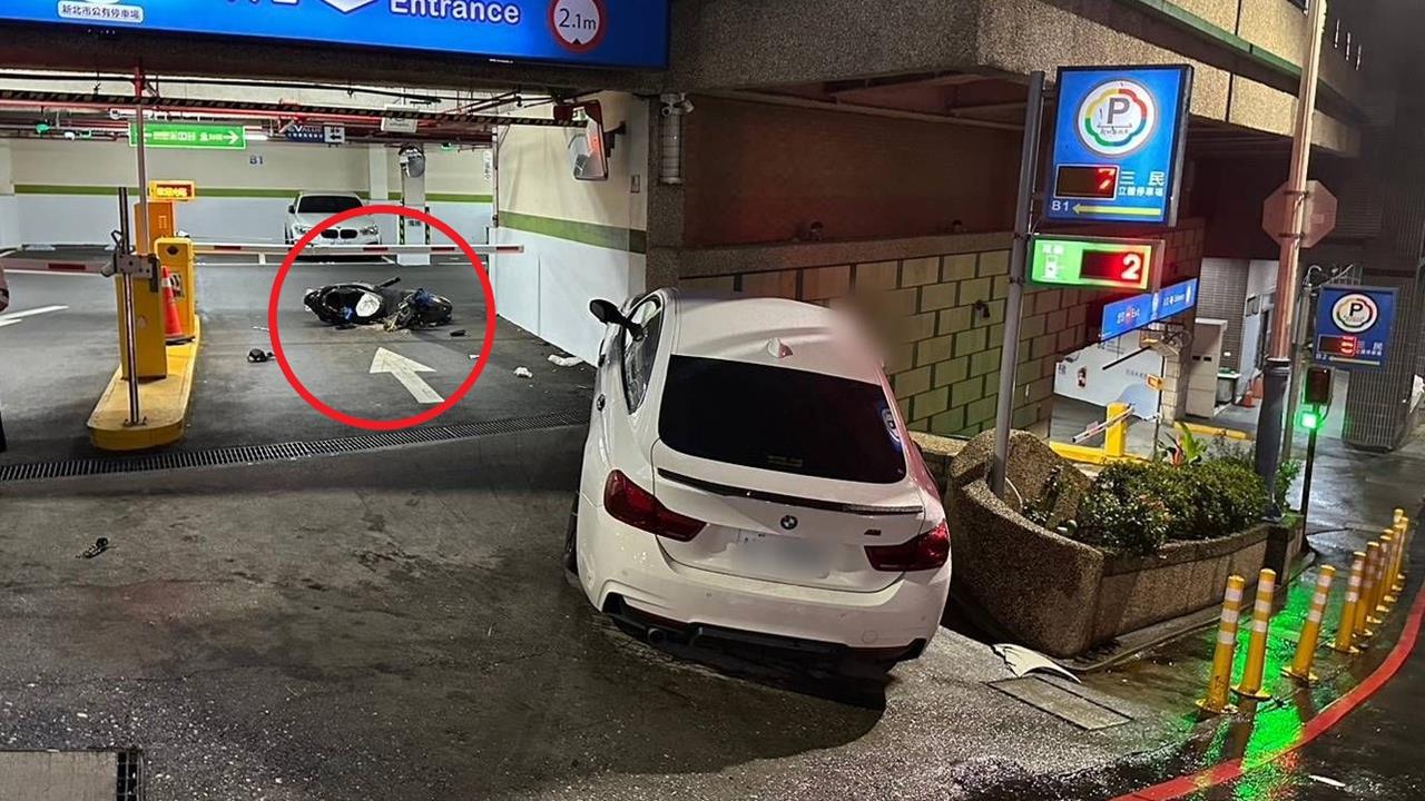 快新聞/衰!路口等紅燈遭撞飛 淡水1女騎士OHCA送醫急救