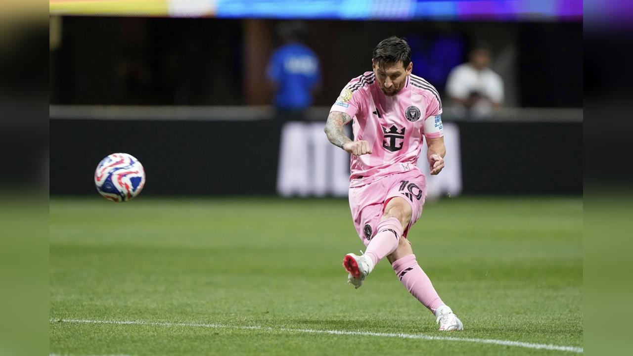 梅西梅開二度率邁阿密大勝紐約城　提前晉級季後賽