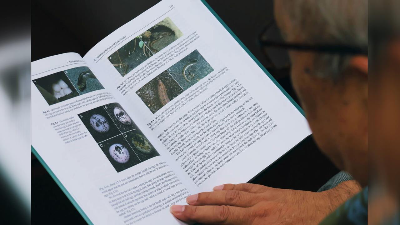 從蘭嶼回答全球生態危機　黃文山近30年研究獲國際出版社出專書
