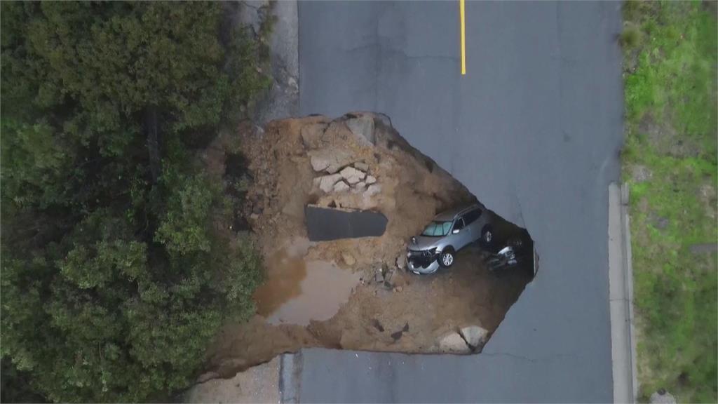 連遭暴雨襲擊加州16死 歐普拉.哈利王子居住區下撤離令