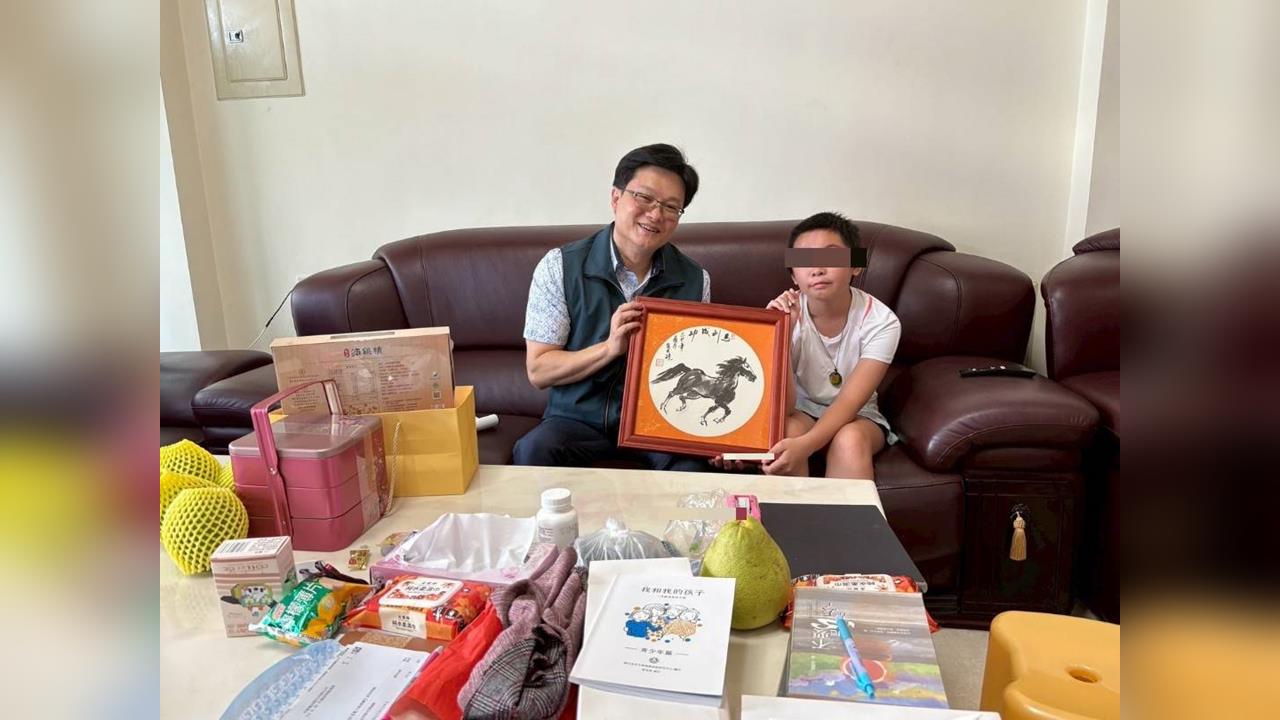 風災重傷小如康復返校　台南市府持續關懷送暖