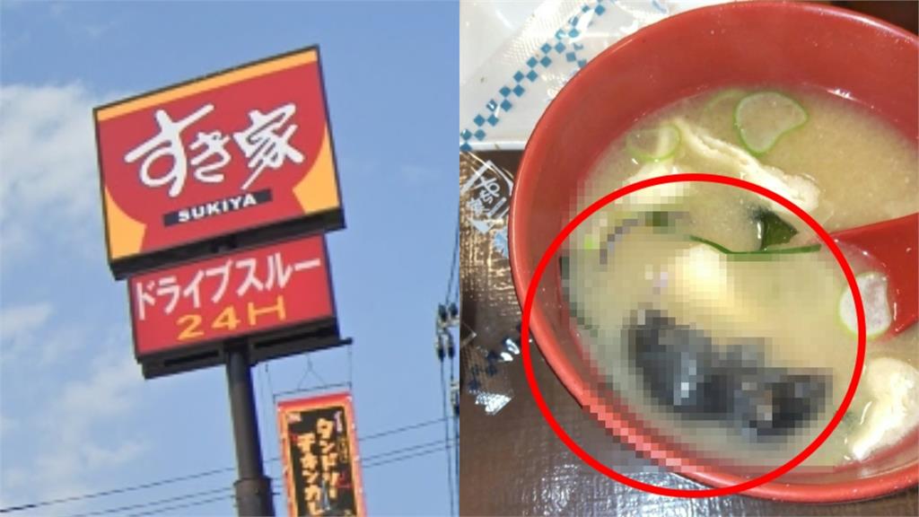 嚇「鼠」人！味噌湯驚見「整隻米奇浮起」⋯日本SUKIYA道歉認了