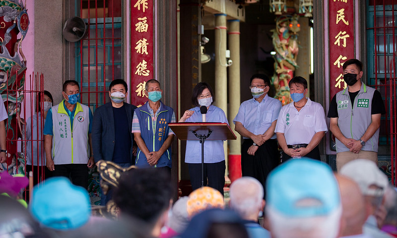 快新聞/半導體、晶片掌握全球經濟命脈 蔡英文:現在是全世界最支持台灣的時刻