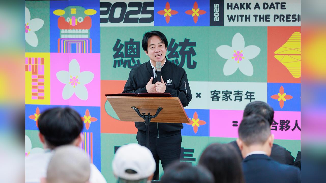 快新聞／賴清德出席「總統與客青有約」　允諾落實客家六箭政見