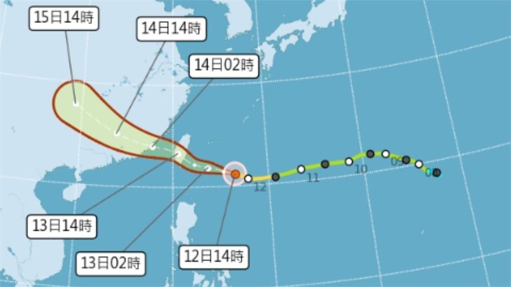 中颱楊柳路徑「持續北移」！這3地區拉警報專家籲：恐以「顛峰之姿」侵襲
