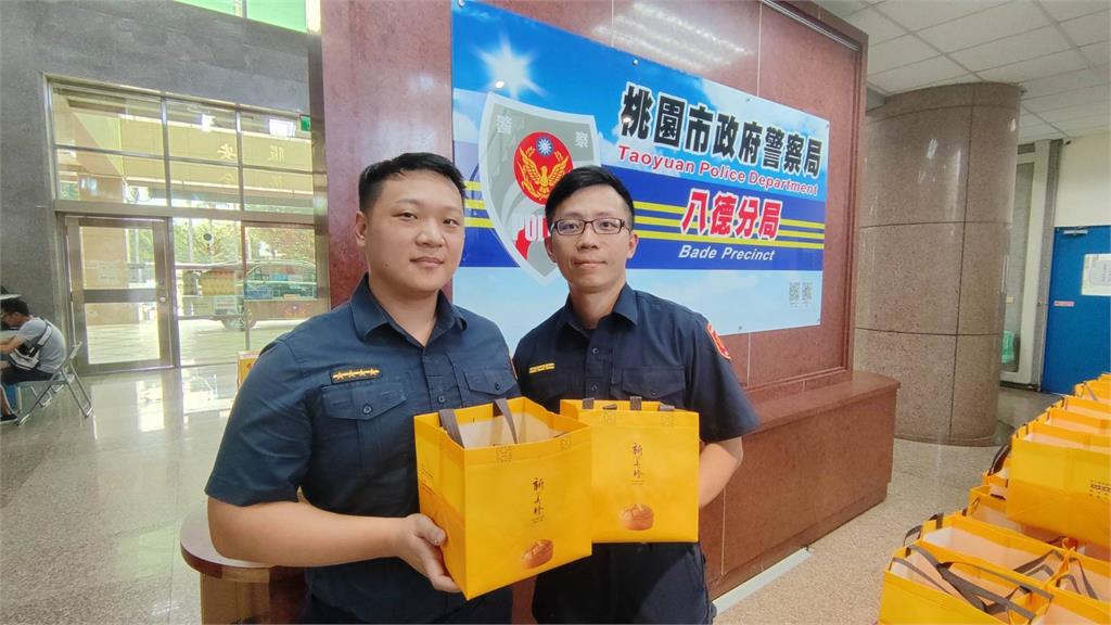 堅守崗位也當好爸爸 八德警分局溫馨慶祝父親節