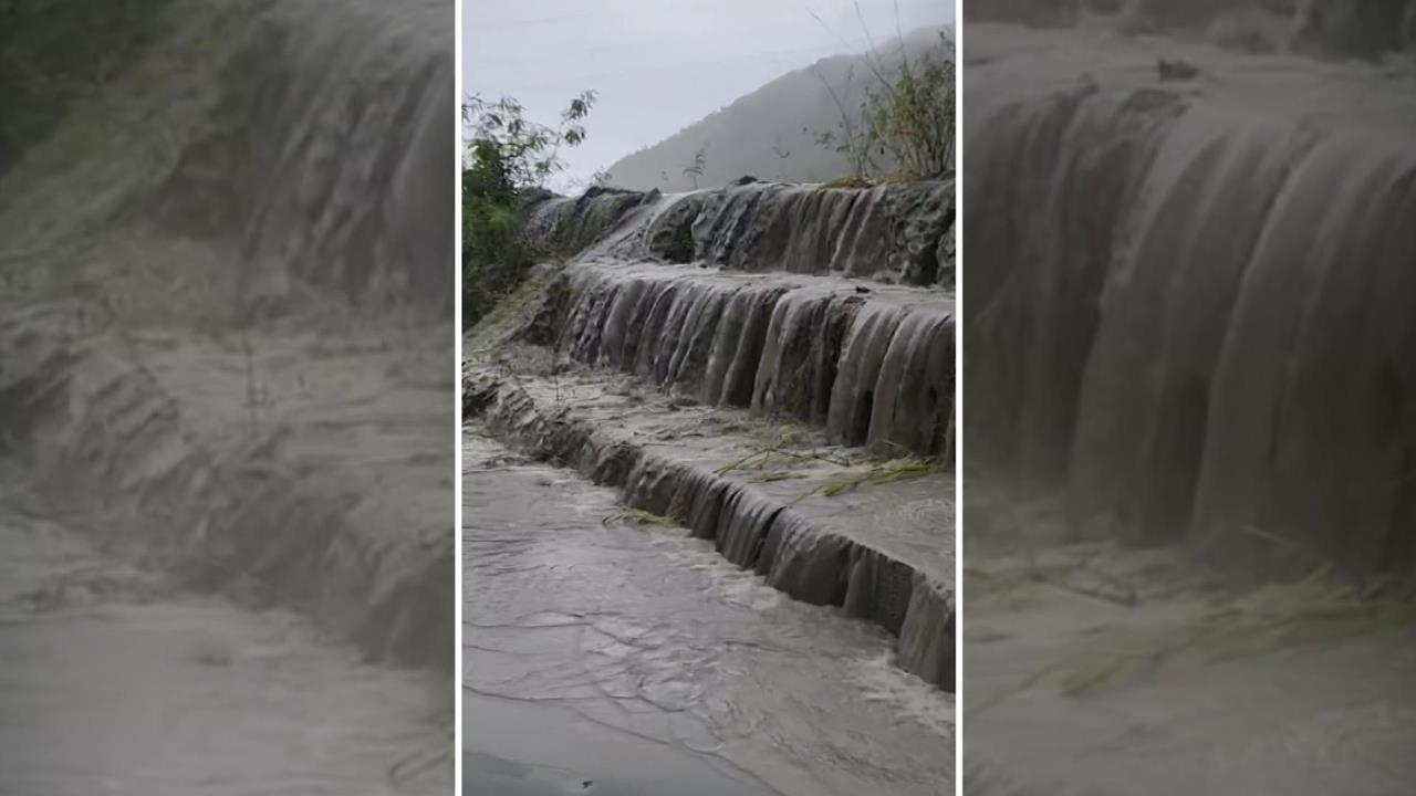 樺加沙餘威雨彈炸台東! 太麻里溪.金崙溪暴漲