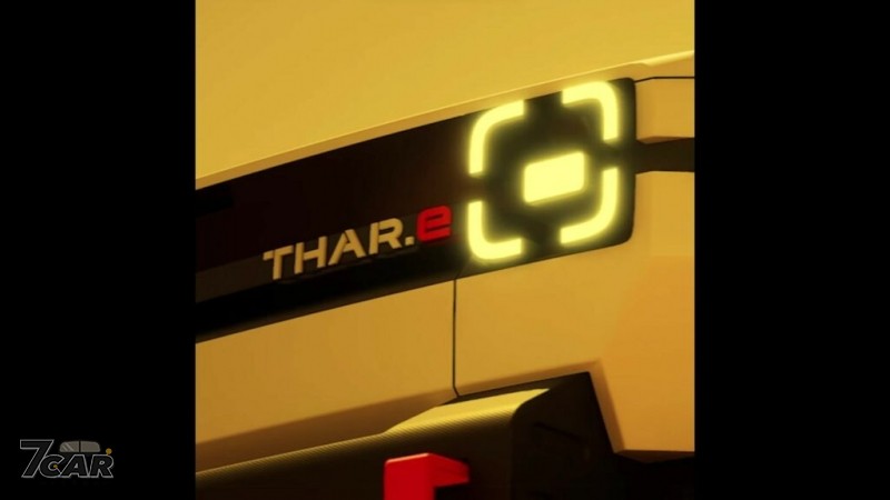 宣示品牌走向電動化   Mahindra Thar.e Electric Concept 預告登場