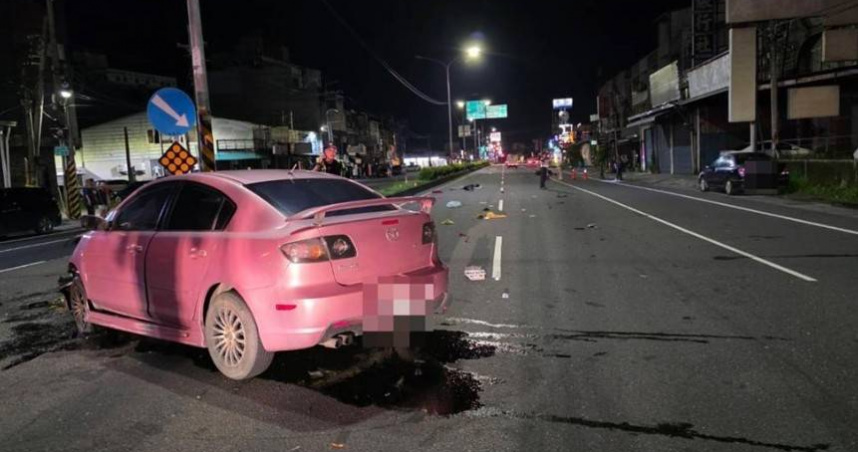 高雄死亡車禍！50歲男騎士相撞轎車OHCA　送醫搶救仍喪命