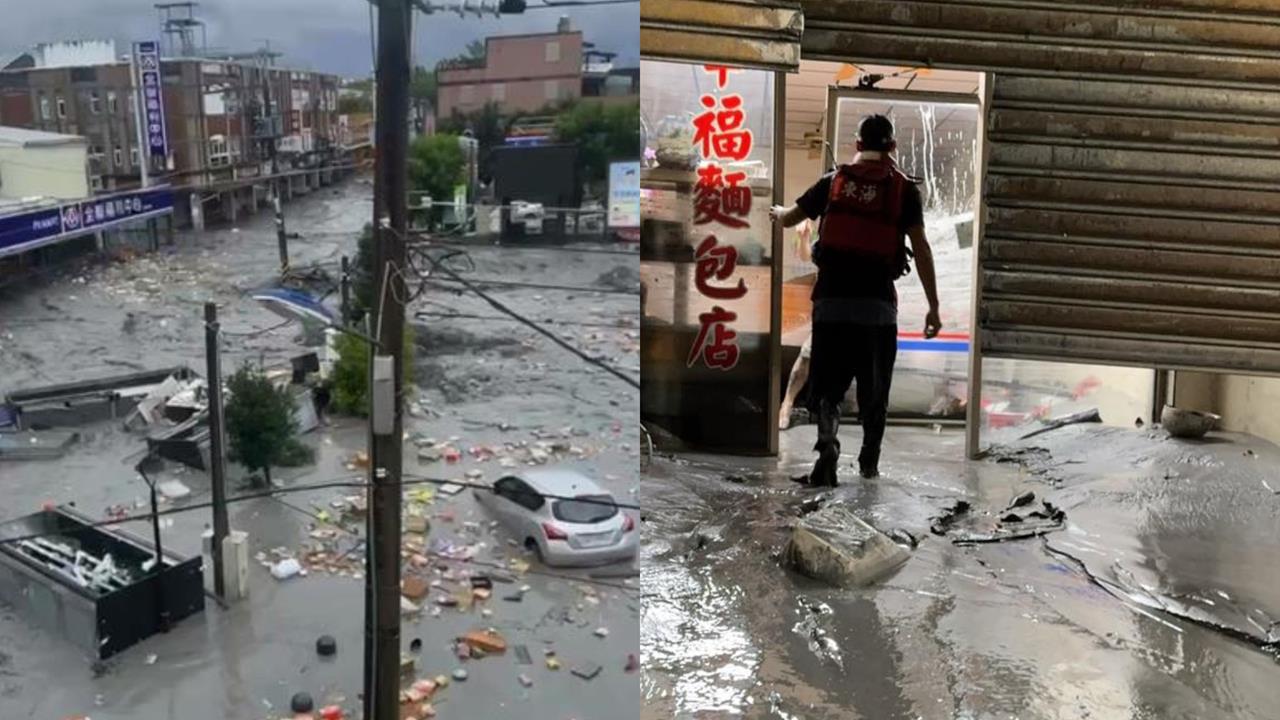 花蓮光復鄉「淤泥高達1公尺」！祖孫3人受困「全身淋濕、餓整晚」家人急求救