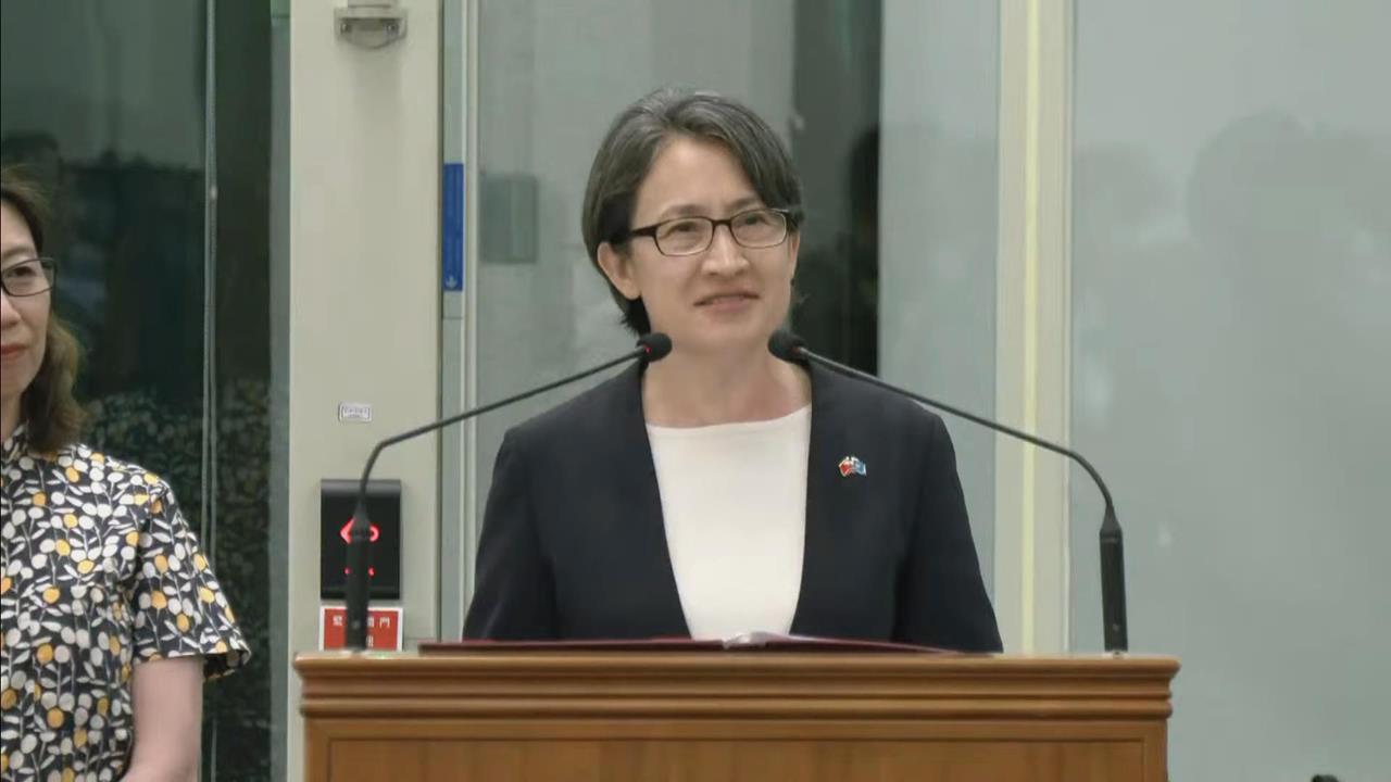 快新聞／蕭美琴回來了！出訪帛琉任務圓滿：台灣願意為國際做出貢獻