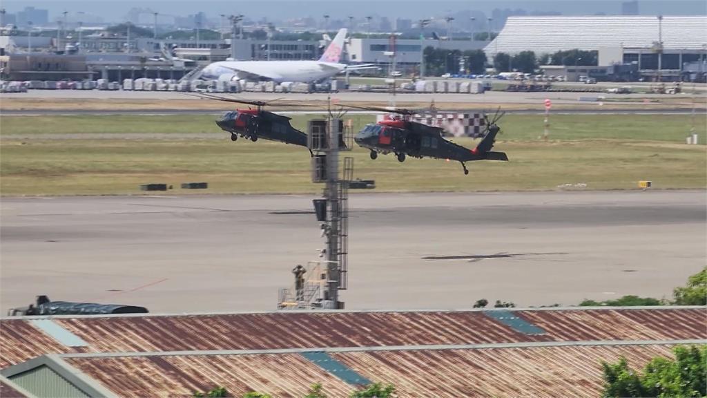 漢光演習首度桃機「反空機降」操演　機場跑道實施空域管制