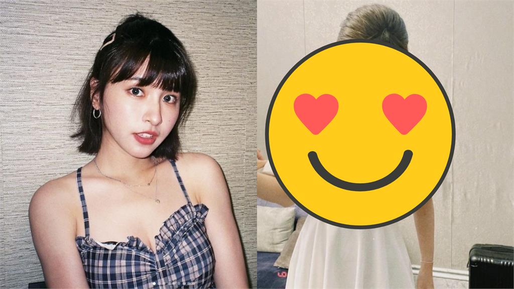 峮峮罕穿「純白仙女裝」！上帝視角洩「一片清涼」網秒暈：精靈本人