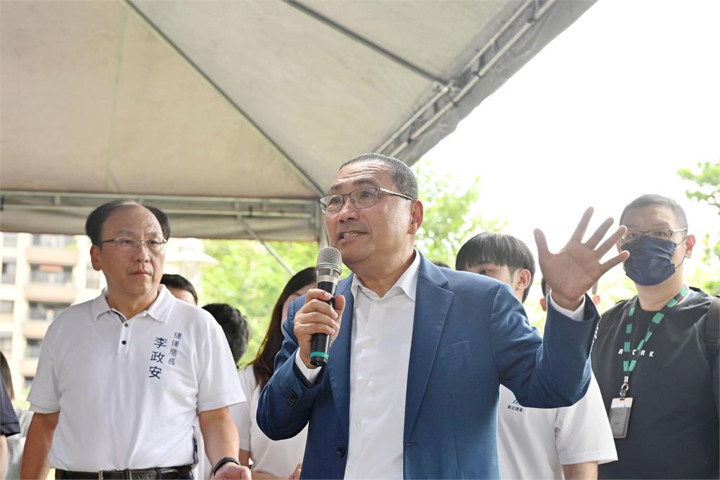 快新聞／新北普發3000元？　侯友宜嗆中央快發1萬：扯東扯西沒完沒了