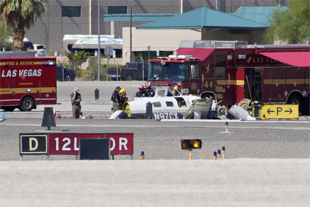 快新聞／北拉斯維加斯機場2架輕型機相撞　機上4人全數罹難