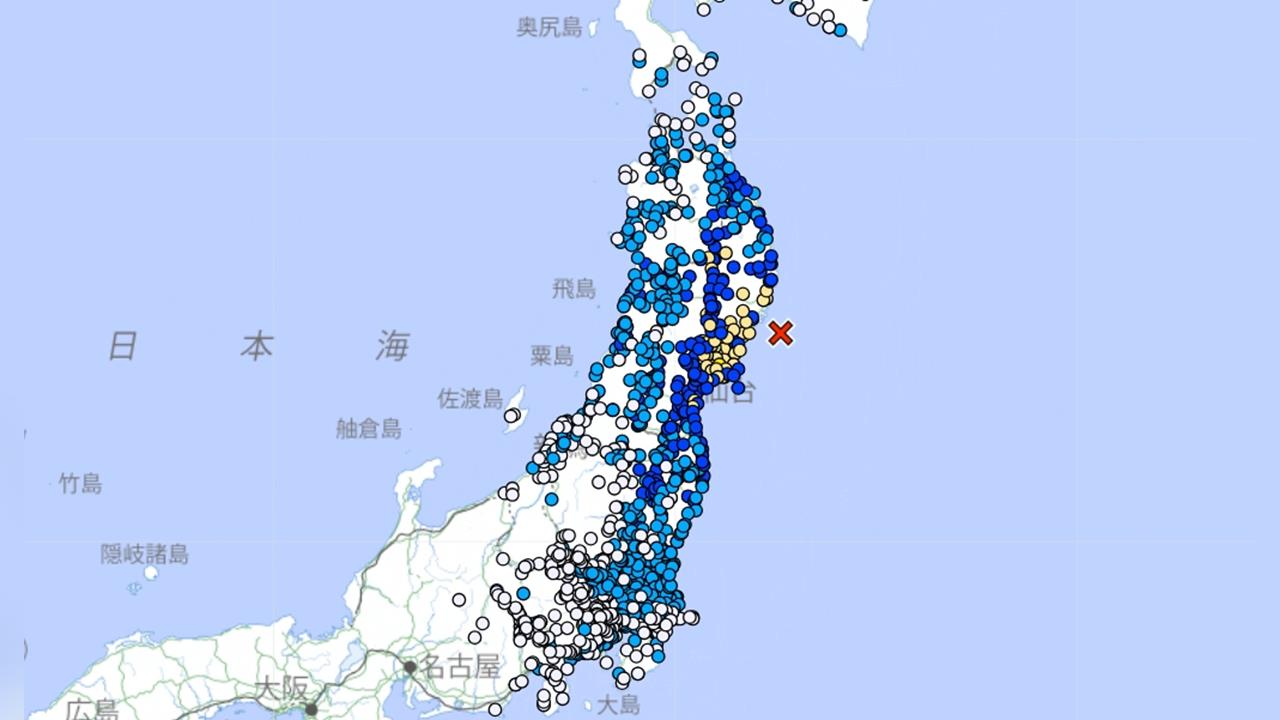 日本宮城縣近海6.3強震　東北新幹線一度停駛