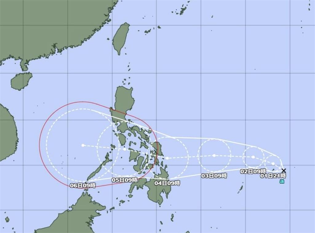 颱風「海鷗」要來了？氣象廳急發烈風警報　專家曝可能走這路線
