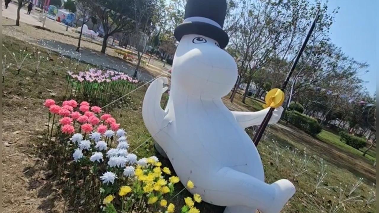 中台灣燈會假花多「塑膠感重」？　中市府：符合永續目標