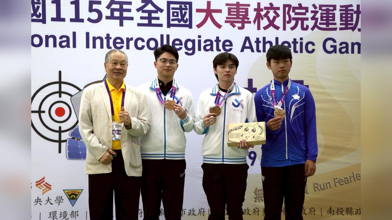 全大運／北市大宋佳彥男子射擊一日雙金續拚混合賽！清大周亞瑄女子封后亞運達標