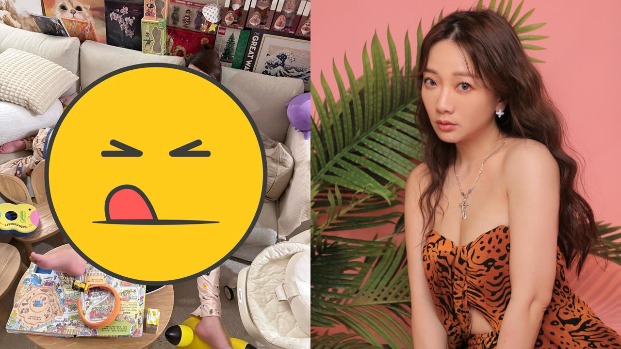 二寶媽日常「沙發邊睡邊哺乳」畫面曝…《黑澀會》女星：每天都這樣奮戰