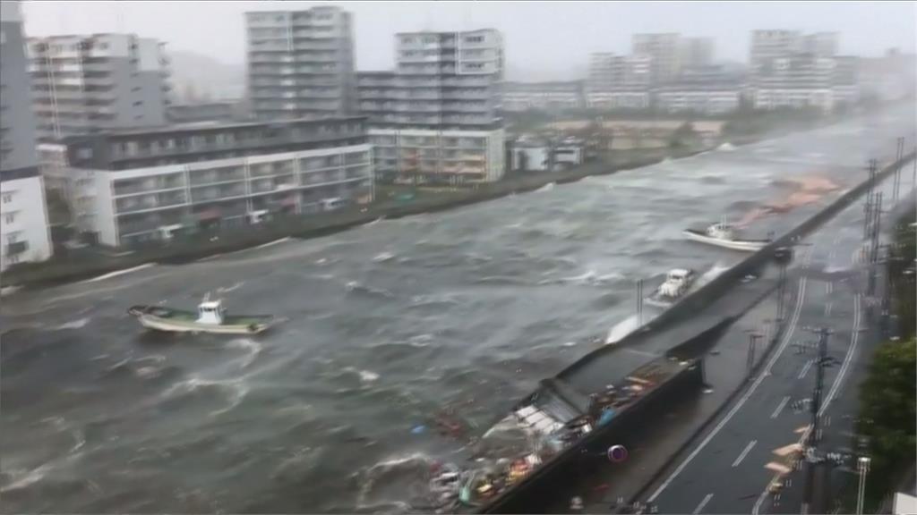 「燕子」颱風強襲關西！至少9死逾340傷