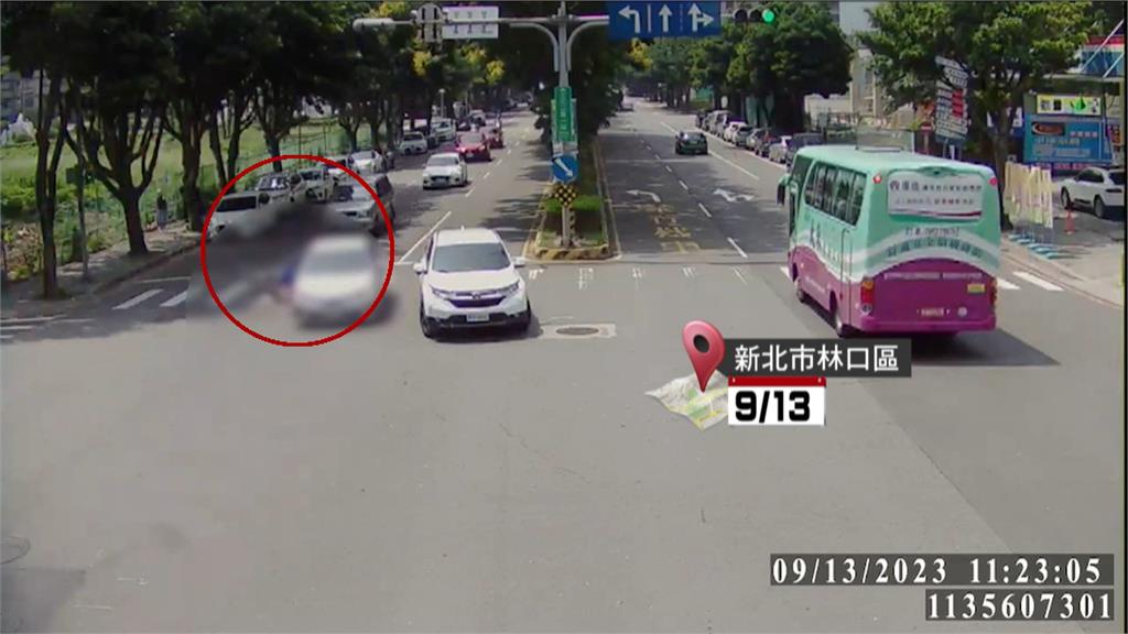 帝王條款護身? 婦人「闖紅燈」過馬路 遭來車直直撞上
