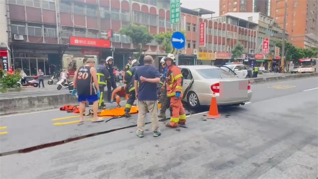 三峽車禍第五天未清醒! 偵查隊長到院了解余文正病情