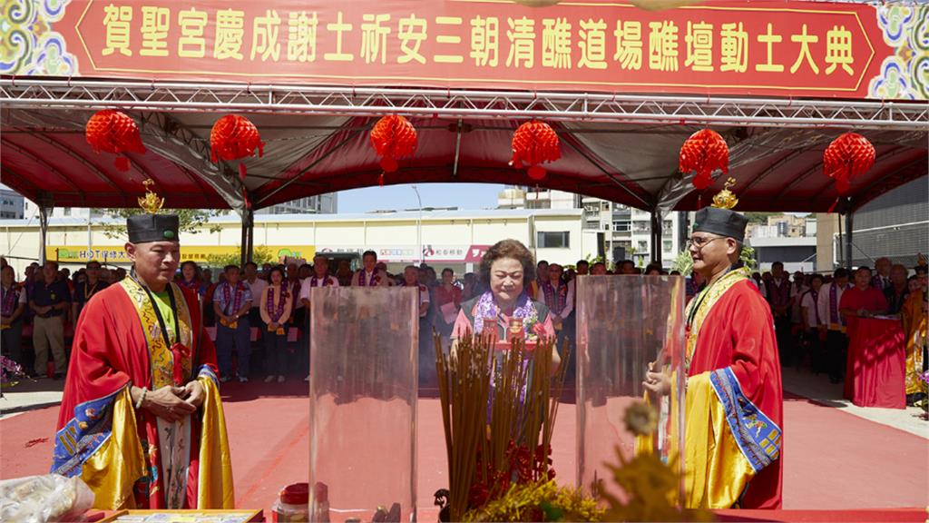 感念眾神庇佑!五股賀聖宮盛大舉辦謝土祈安清醮大典