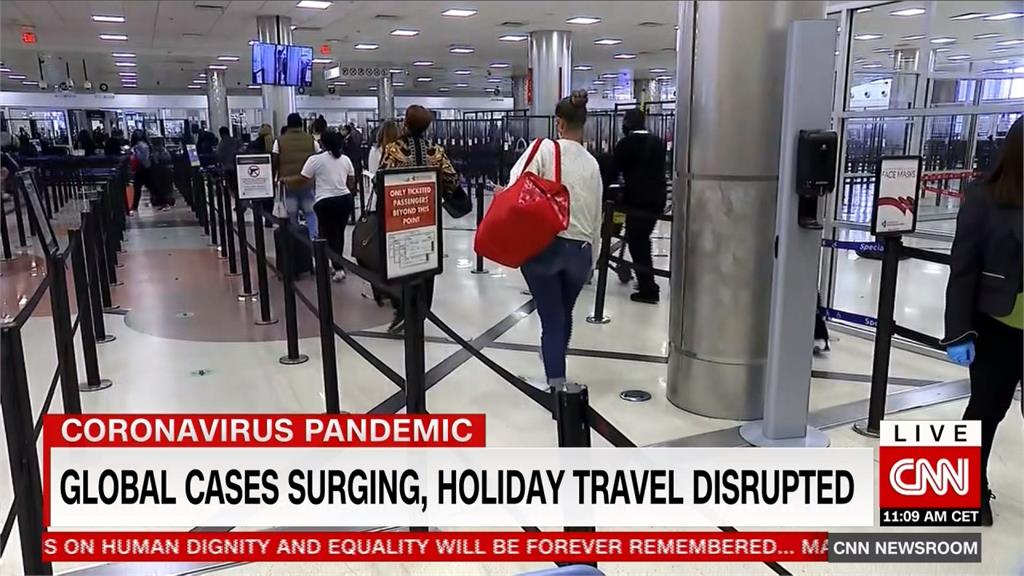 Omicron大亂耶誕新年假期　全球6千航班取消