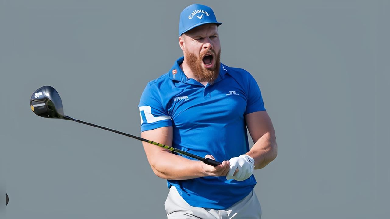 綜合(影)/高爾夫怪力男!馬丁曾創「擊球最遠世界冠軍」12月訪台分析科學化訓練