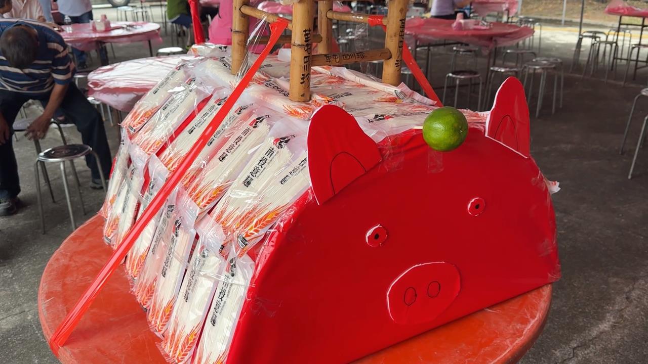 非常時期！豬瘟爆發影響祭祀　宗廟秋祭自製「Ｑ版小紅豬」替代豬公