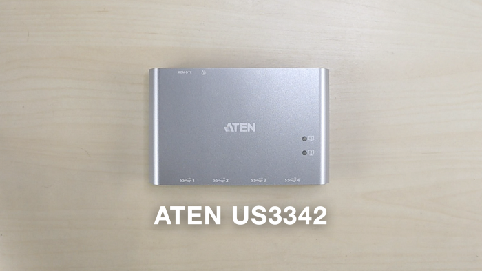 USB3.2 Gen2 10Gbps Sharing <em>Switch</em> ATEN US3342