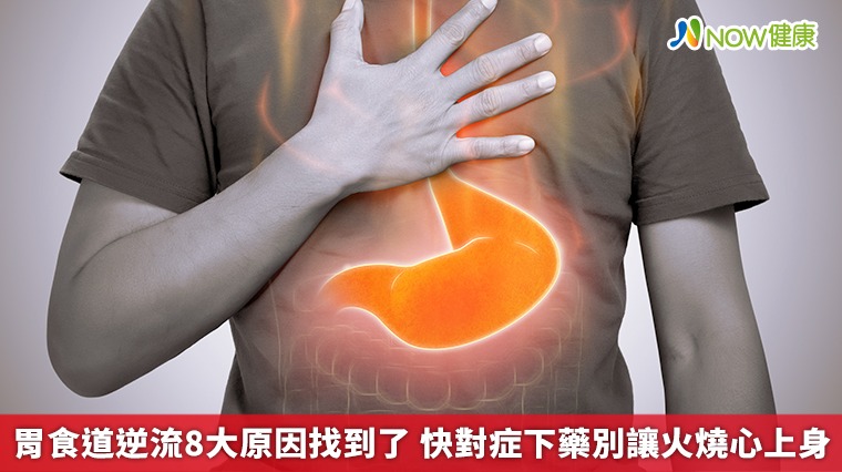 胃食道逆流8大原因找到了　快對症下藥別讓火燒心上身