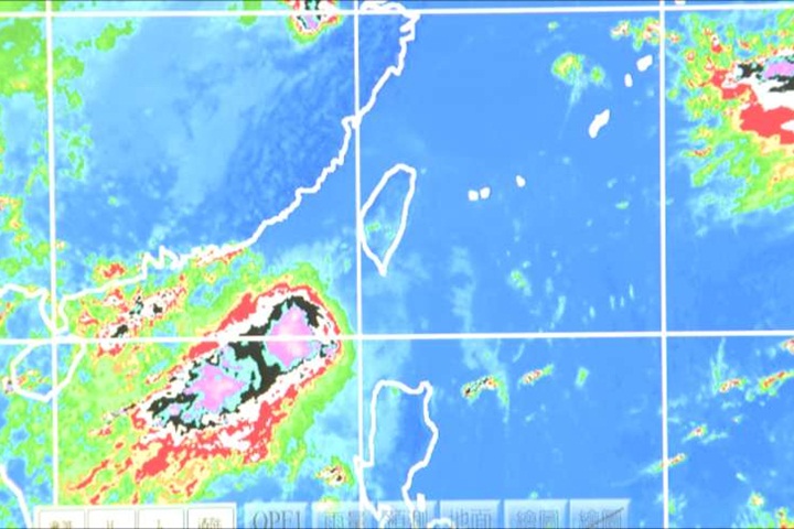 輕颱谷超超短命 估週四減弱為熱帶低壓