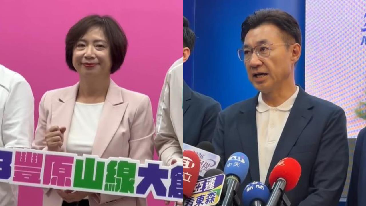 大洋流外溢了！台中市選情炸裂　最新網路調查「何欣純神翻轉」藍綠肉搏戰開打
